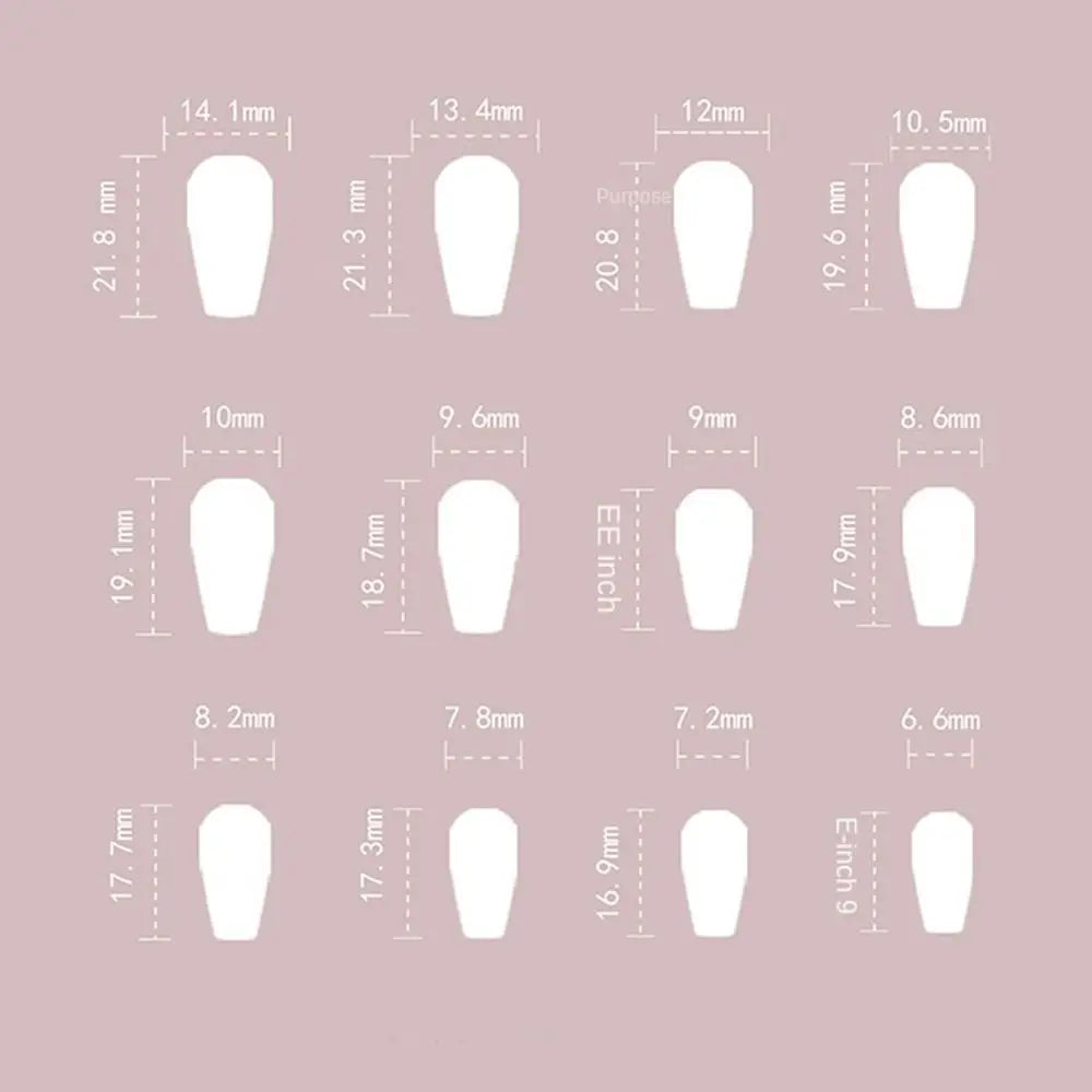 pantsparadises French False Nails White Edge Crystal Blue Gradient Press on Nails Gold Glitter Sequins Lines Full Cover Nail Tips Women Girls