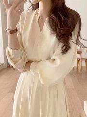 Summer Women'S Dress Shirt Dress Long Spring Evening Female Vintage Maxi Party Beach Women Dresses Casual Elegant Prom pure