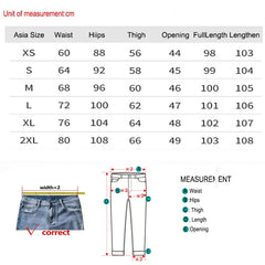 pantsparadises Jeans for Women Loose Straight High Stretch Design Fashion Four Season Brand New Arrival Denim Pants