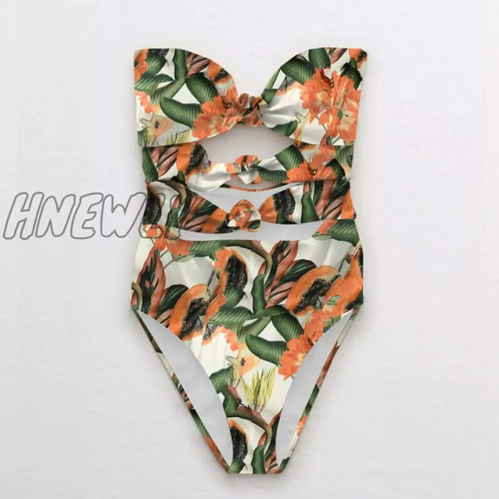 Beach Wear Print Bikini Swimwear Women Wrap Skirt Swimsuit High Waist Cover Up Sexy Sarong Plage