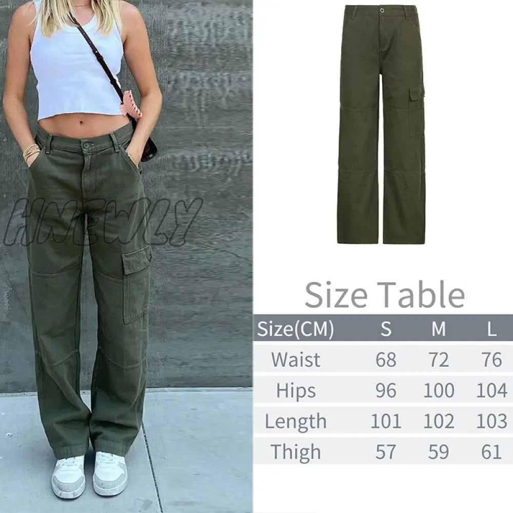 Printed Baggy Y2K Jeans Women’s Low Waist Jeans Autumn Winter Oversize Wide Leg Pants Casual