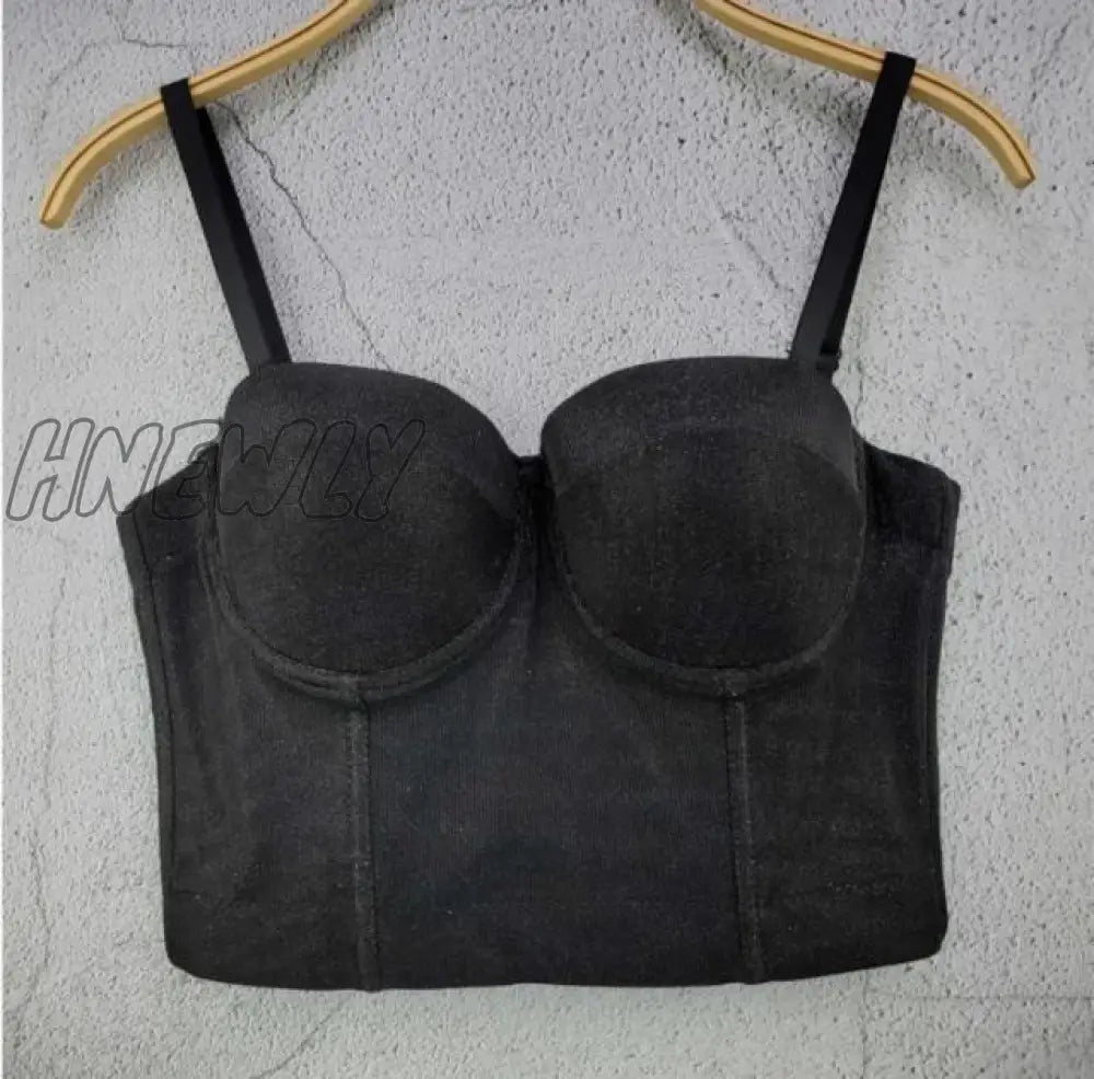 S M L Xl 2Xl 3Xl Fashion Mesh Push Up Bralet Women’s Corset Bustier Bra Night Club Party Sexy