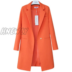 Spring Autumn Blazers Coats Women Suit Plus Size Long Sleeve Jacket Casual Tops Female Slim