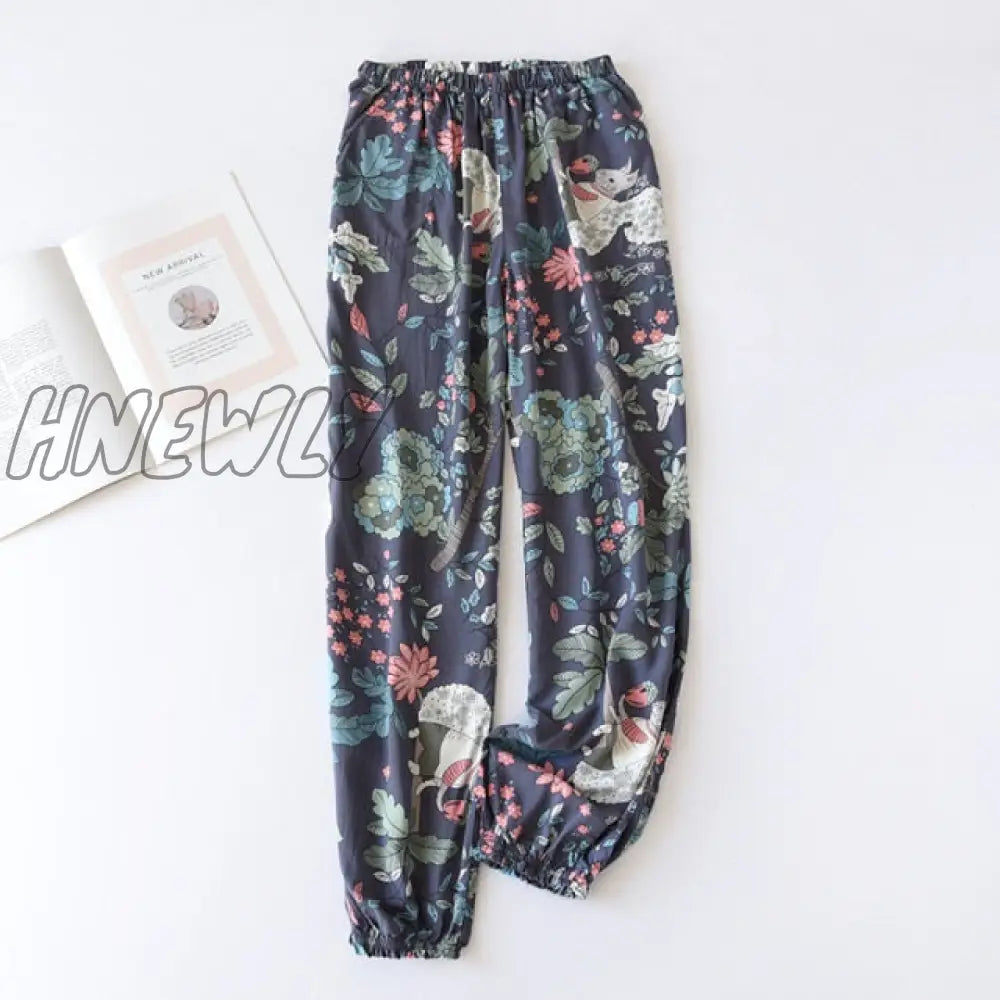 Summer News Pijama Mujer Thin Section Short - Sleeved Shorts Large Floral Print Pajamas Home