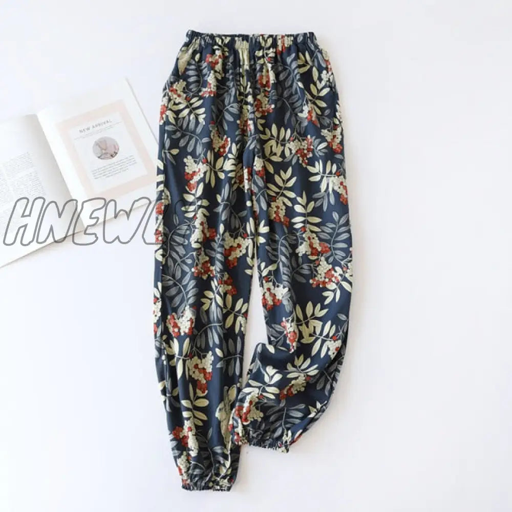 Summer News Pijama Mujer Thin Section Short - Sleeved Shorts Large Floral Print Pajamas Home