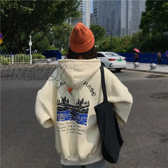 Sweatshirts Female Hoodies Thick Women Pullover Tops Long Sleeve Women’s Harajuku Woman Hoodie