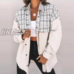 Turn Down Collar Women Long Sleeve Pink Tops Coat Casual Streetwear Button Jackets Female Loose