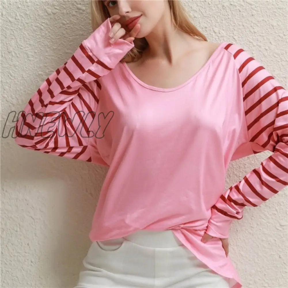 Women Clothing Autumn Spring Basic T Shirt New Fashion Long Sleeve V - Neck Casual Slim Tops Female