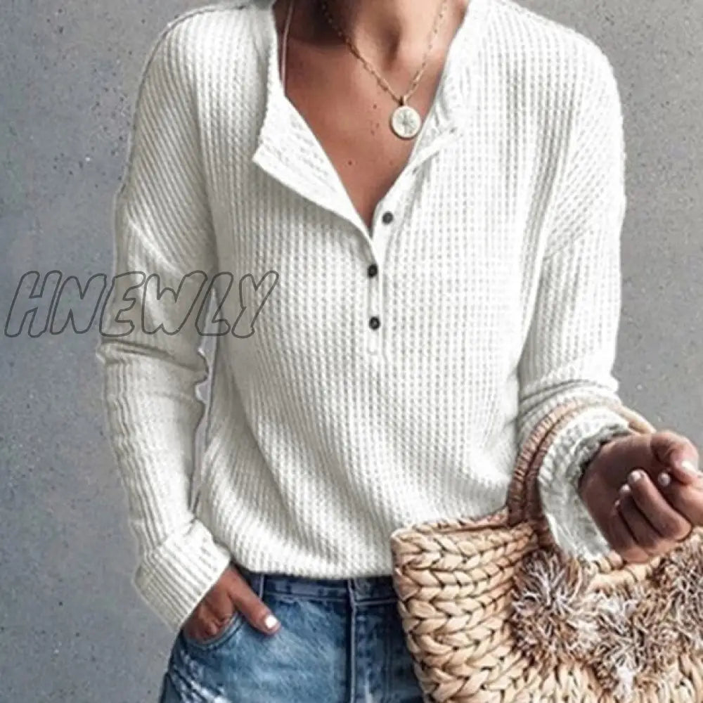 Women Clothing Autumn Spring Basic T Shirt New Fashion Long Sleeve V - Neck Casual Slim Tops Female