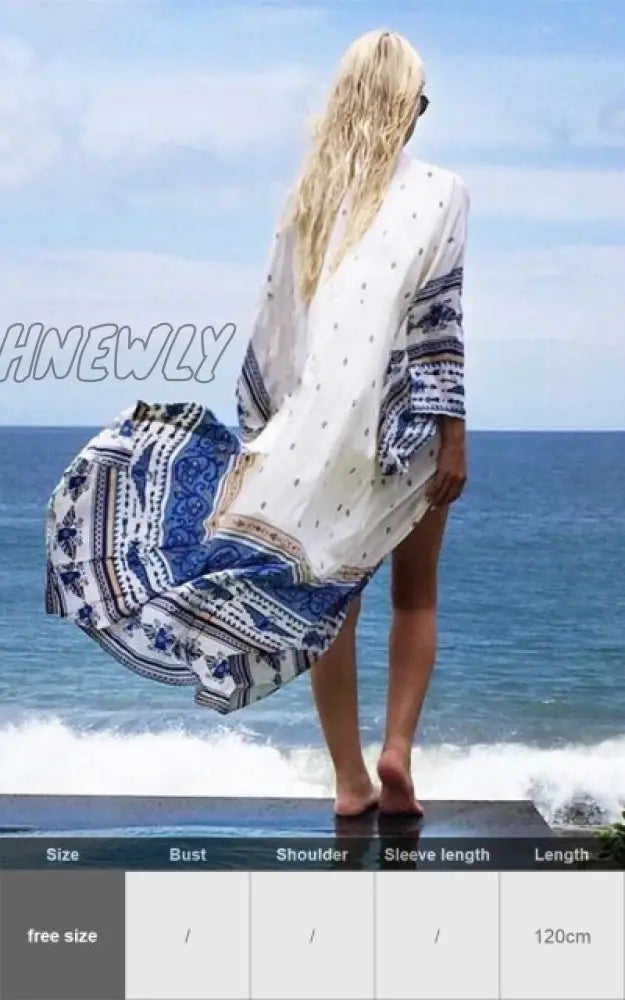 Zebra Snake Print Chiffon Beach Cover Up Tunics For Long Kaftan Beachwear Boho Chic Hippie